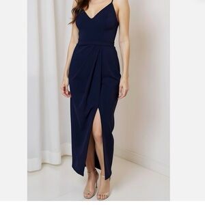 BHLDN Midnight Blue bridesmaid  Dress